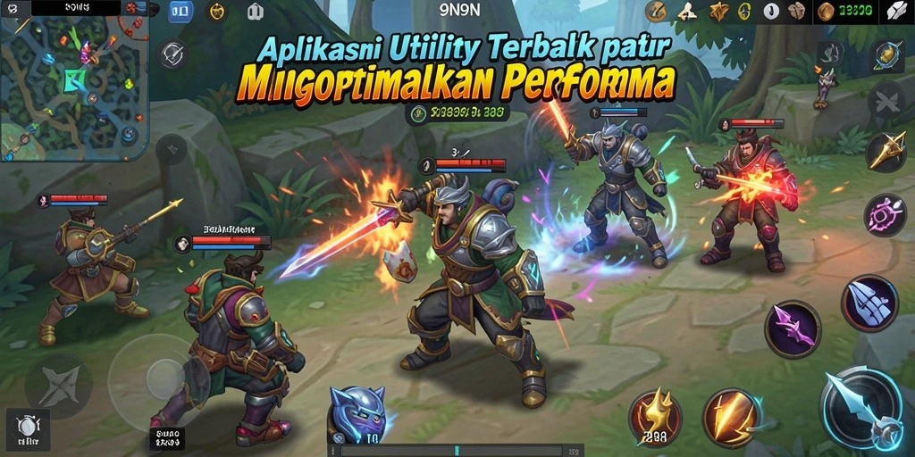 Tampilan antarmuka 9N9N yang bersih dan fungsional sebagai aplikasi Utility.