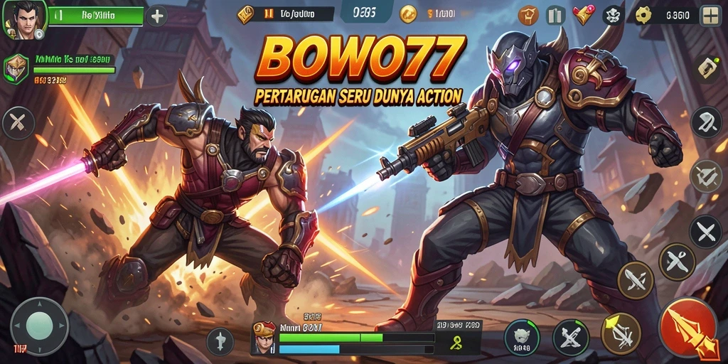 Tampilan gameplay BOWO77 yang seru dan mendebarkan.