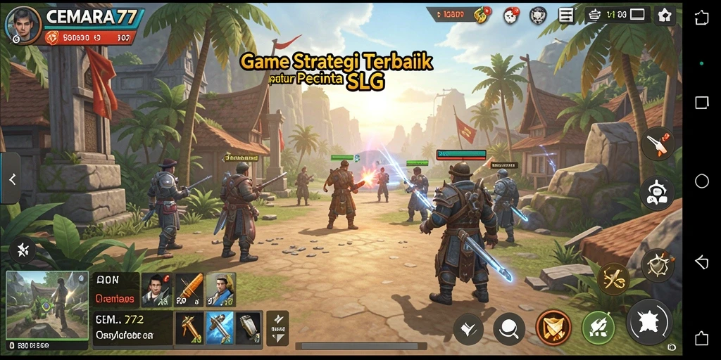 Tampilan gameplay menarik dan mendalam di CEMARA77.