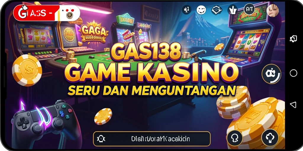 Tampilan menarik dari permainan kasino GAS138 yang seru.