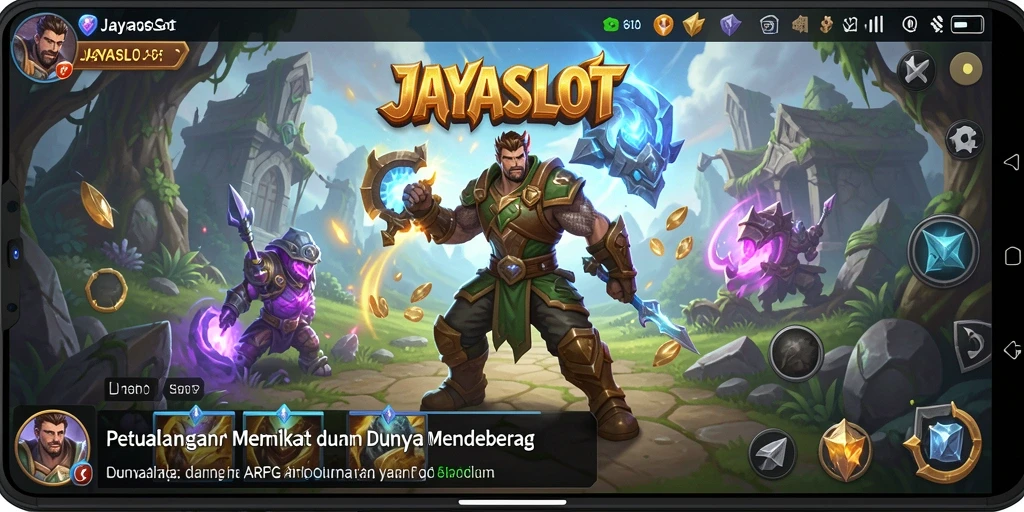 Gameplay seru dengan pertarungan mendebarkan di JAYASLOT.