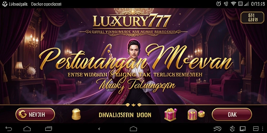 Tampilan gameplay <strong>LUXURY777</strong> yang mendebarkan dan menawan.