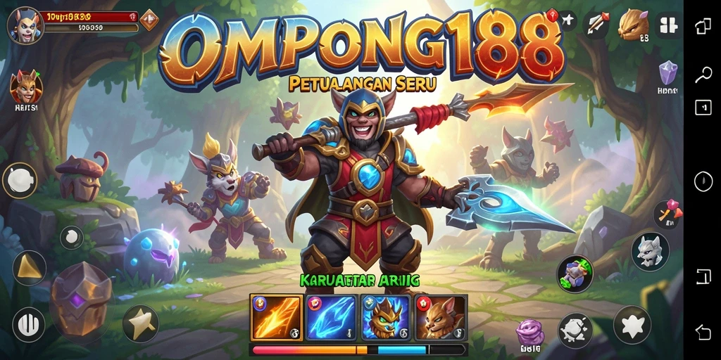 Tampilan Gameplay OMPONG188 yang Seru dan Memukau.