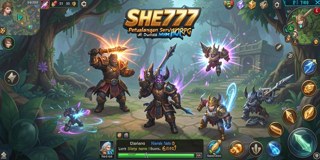 Menampilkan gameplay menegangkan dan interaksi antara pemain dalam SHE777.