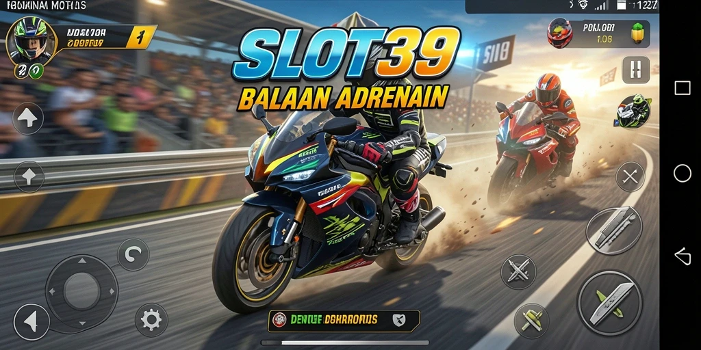 Gameplay mendebarkan dari SLOT39 dalam balapan motor yang mengasyikkan.