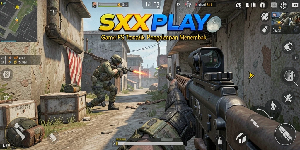 Tampilan gameplay SXXPLAY yang intens dan penuh aksi dalam setiap pertempuran.