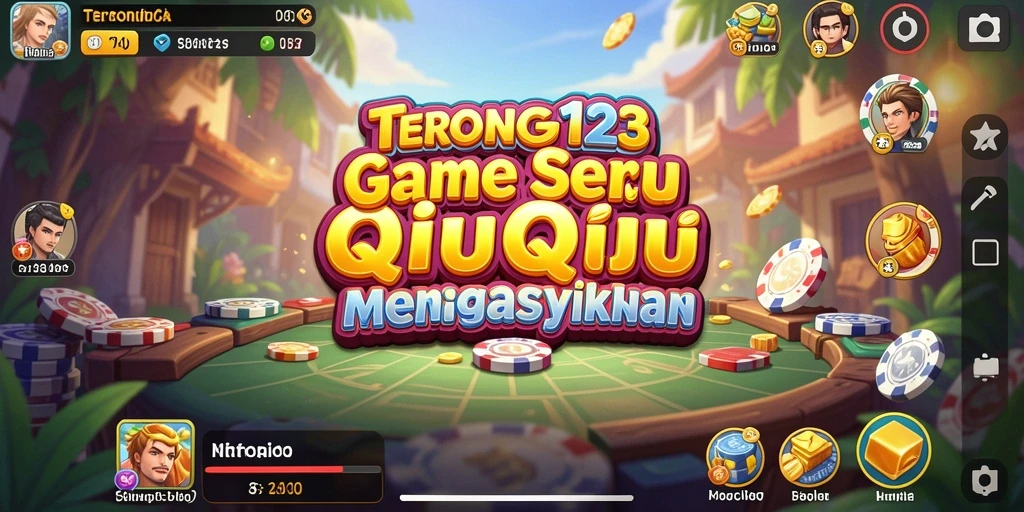 Screenshot gameplay QiuQiu yang seru dan menegangkan.