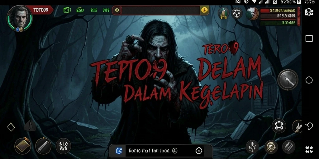 Screenshot TOTO99 menampilkan momen menakutkan dalam permainan Horror.